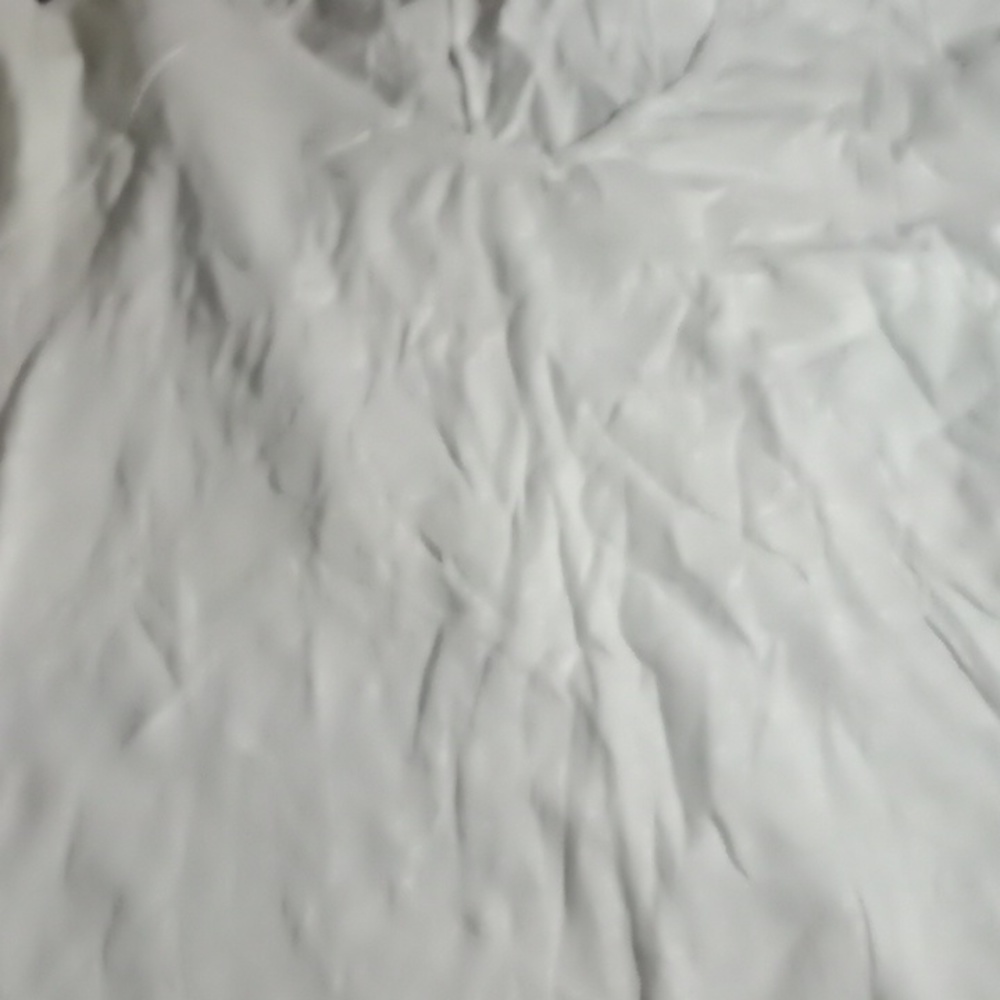 Medium size cotton white blouse ladies